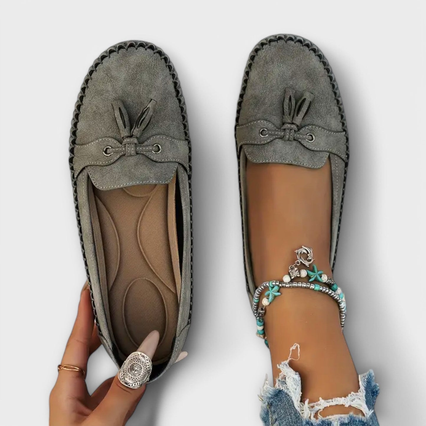Lise - Tassel Comfort Loafers