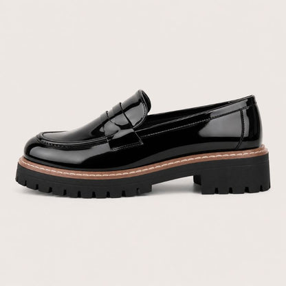 Victoria – Platform Patent Loafers