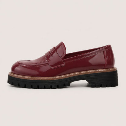 Victoria – Platform Patent Loafers