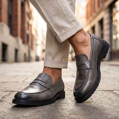 Heston Leather Loafers