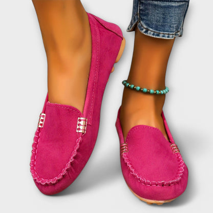 Sabrina – Soft Suede Driving Loafers