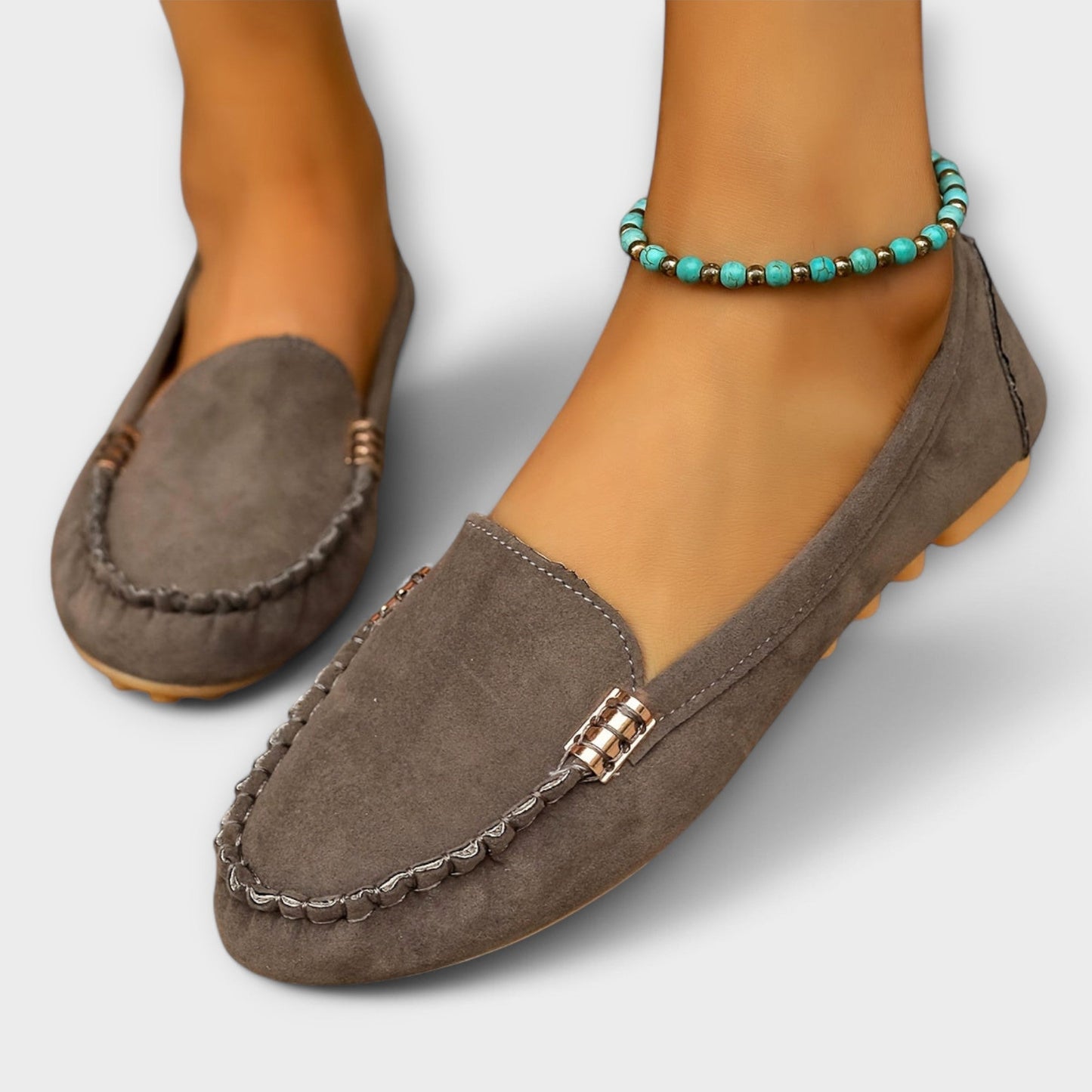 Sabrina – Soft Suede Driving Loafers