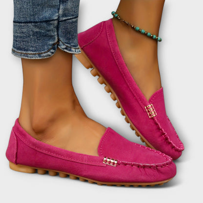 Sabrina – Soft Suede Driving Loafers