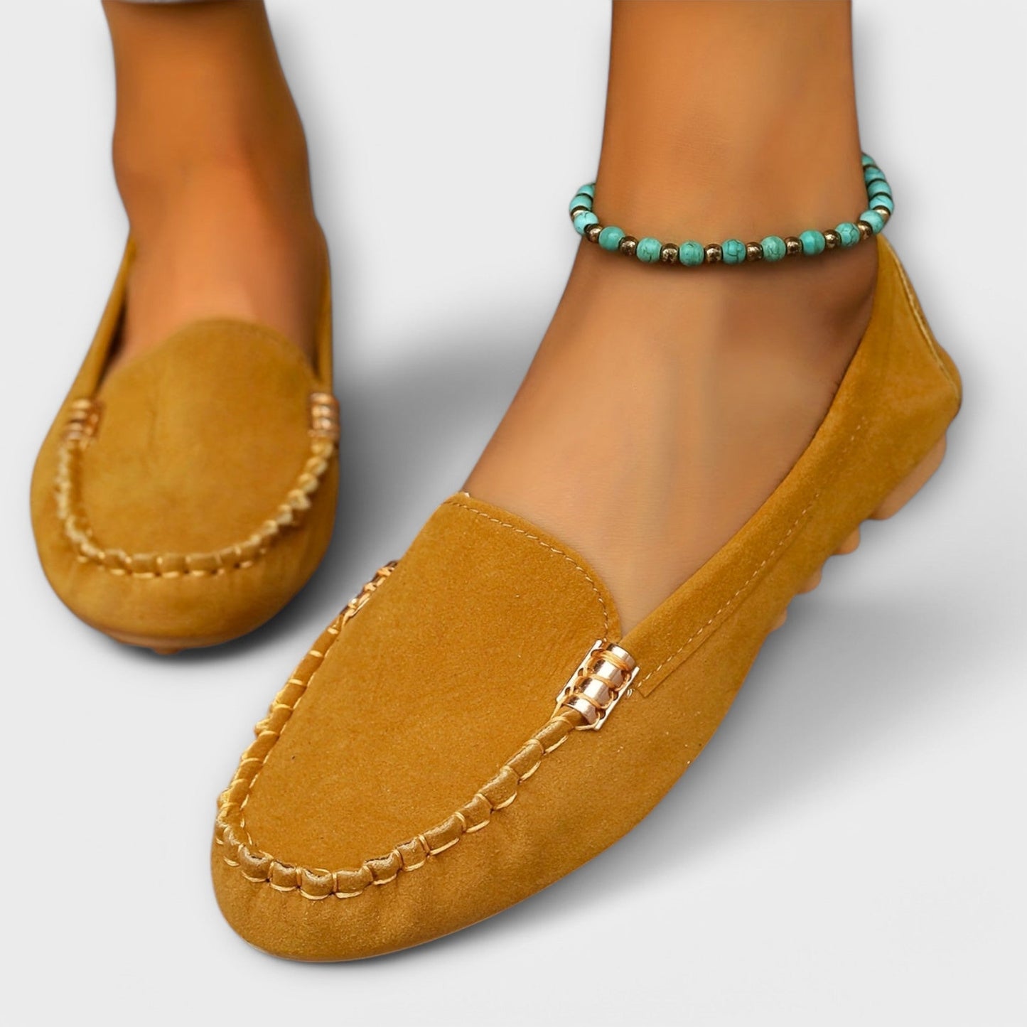 Sabrina – Soft Suede Driving Loafers