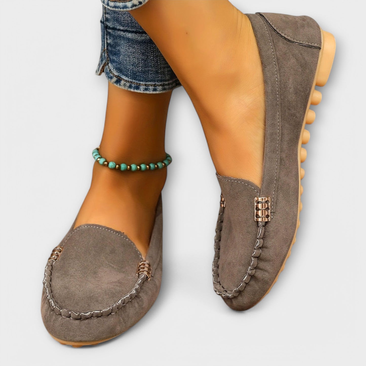 Sabrina – Soft Suede Driving Loafers