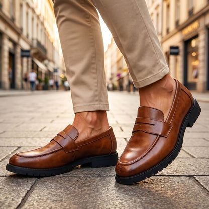 Heston Leather Loafers