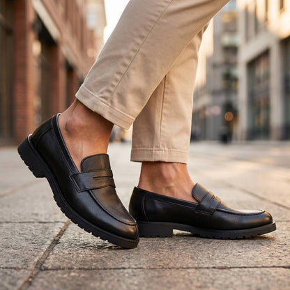 Heston Leather Loafers