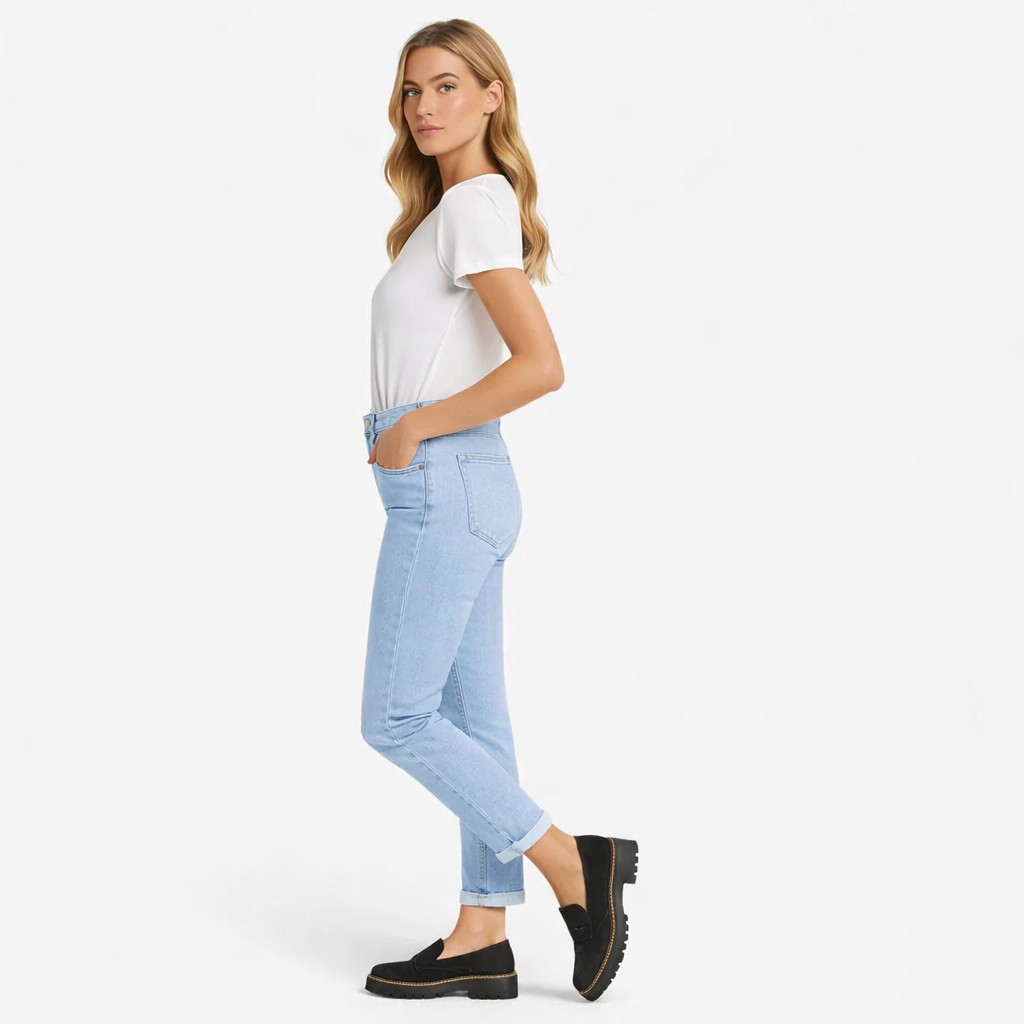 Charlotte – Chunky Suede-Look Loafers