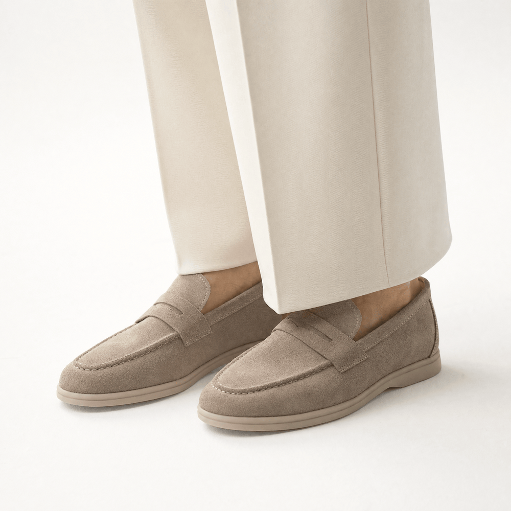 Oliver – Suede Penny Loafers