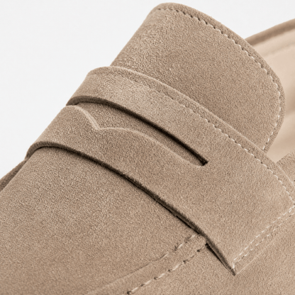 Oliver – Suede Penny Loafers